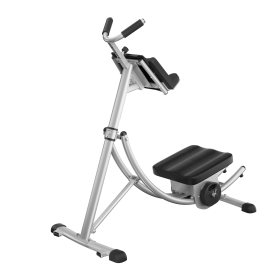 440LBS Deluxe ab machine Folding abdominal crunch coaster Max ab workout equipment for home workouts with Kettlebell style resistance block; Abdo