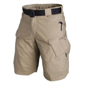 Summer Combat Uniform Camouflage Shorts Quarter Pants (Option: Khaki-X)