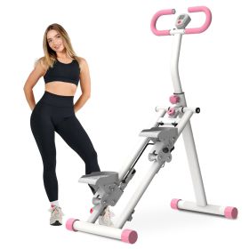 Stair Stepper for Home-Upgrade Vertical Climber Workout Machine for Full-Body Exercise Climber Fitness Equipment with Stable Frame Adjustable Han (Color: as Pic)